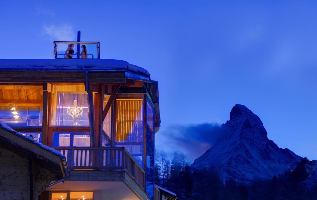 Backstage Hotel Chalet Rooms Zermatt Extérieur photo