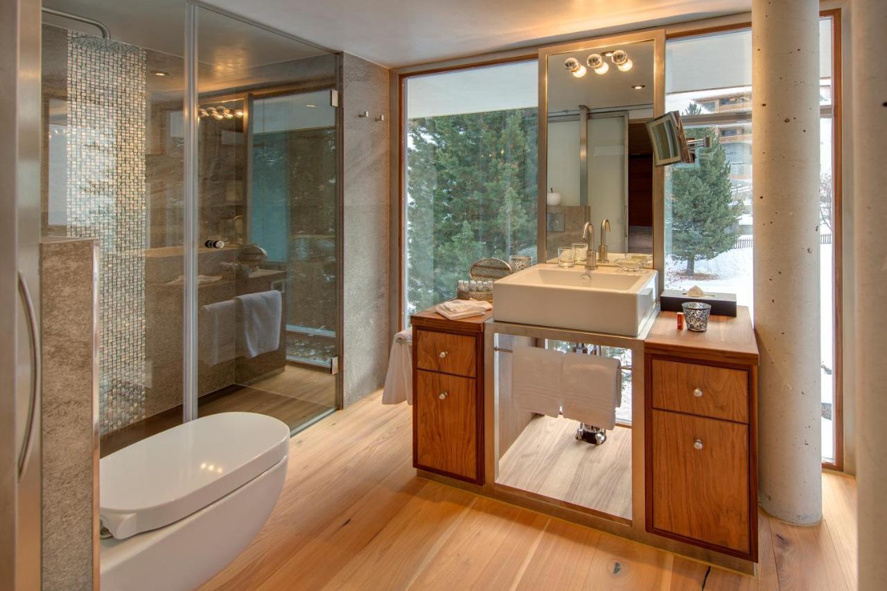 Backstage Hotel Chalet Rooms Zermatt Chambre photo