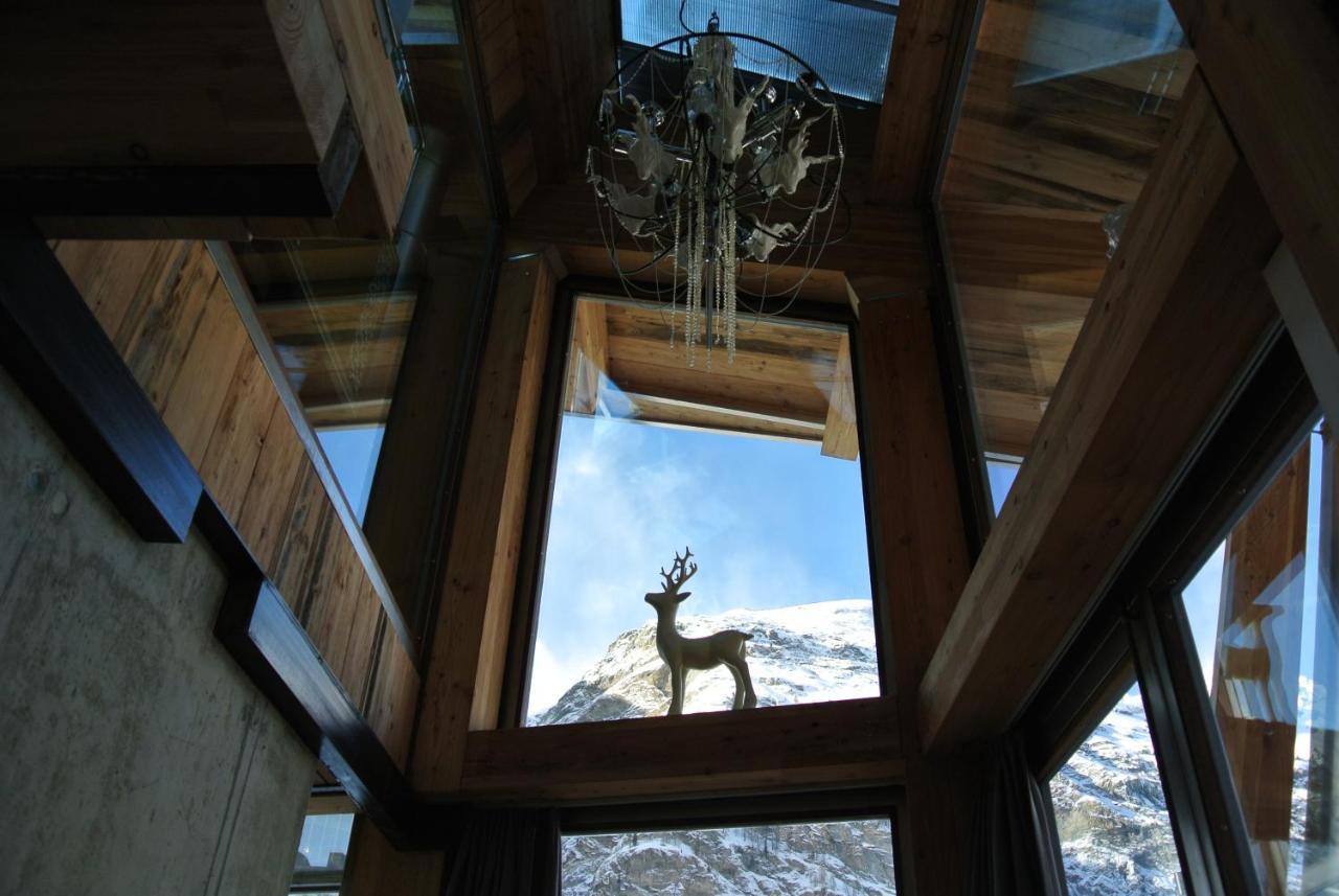 Backstage Hotel Chalet Rooms Zermatt Extérieur photo